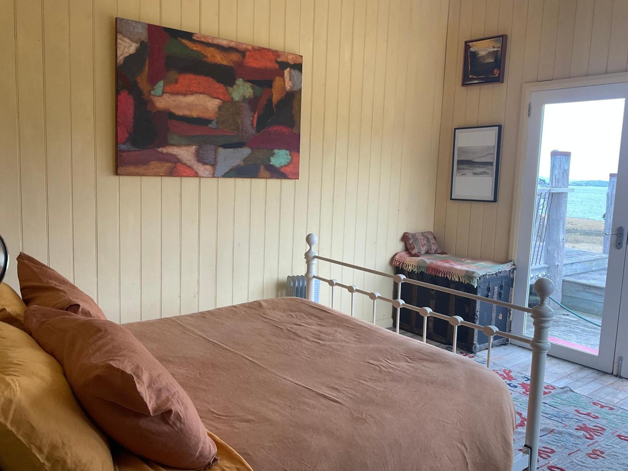 Barnes Bay The Woolshed And Farmhouse Blue, Bruny Island מראה חיצוני תמונה